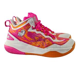 Moolah Kicks Neovolt Pro v2 Womens 8.5 Basketball Shoes Orange Pink 213011011